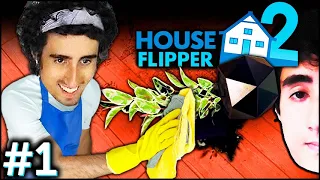 TÁ TUDO SUJO 🏠 House Flipper 2 - #1