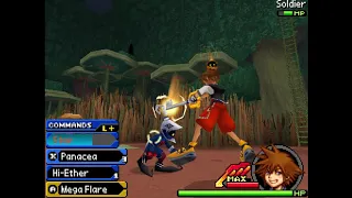 Kingdom Hearts Re:Coded - All Commands Showcase