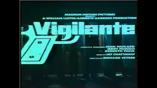Trailer Vigilante 1982 - William Lustig