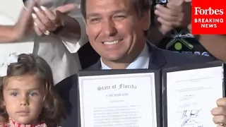 Ron DeSantis Signs Bill Blocking Transgender Athletes From Playing In Women's And Girls' Sports