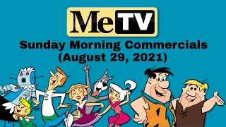 MeTV Commercials From The Flintstones & The Jetsons (August 29, 2021)