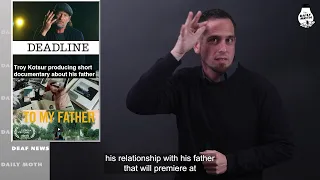 Troy Kotsur producing short documentary about his father