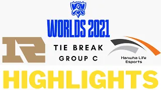 LOL World 2021 - Tie Break - Group C - HLE vs RNG