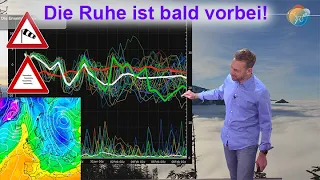 Nach Inversion wieder Tiefdruck mit Wind, Regen & Schnee! Aktuelle Wettervorhersage 24.-30.01.