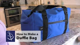 How to Make a Duffle Bag - DIY