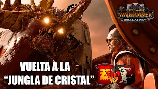 VUELTA A "LA JUNGLA DE CRISTAL" (Y SANGRE) IMPERIO VS KHORNE TOTAL WAR WARHAMMER 3 #783