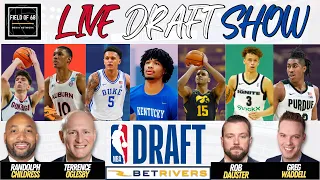 WATCH THE 2022 NBA DRAFT LIVE! Live reaction and analysis! | Field of 68