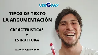 Tipos de texto La argumentación Comentario de texto Bachillerato Selectividad lengua EVAU PEVAU