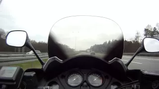 Honda CBF 1000 acceleration 0-220km/h