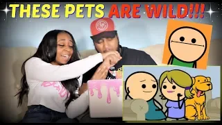 "Cyanide & Happiness Compilation - Pets" REACTION!!!
