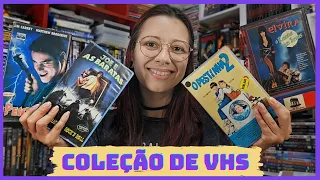 MINHA COLEÇÃO DE FITAS VHS 📼 (Parte 1) #DaColeção