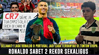 MANUSIA LANGKA❗Ronaldo Sabet 2 Rekor Sekaligus 🥶 176 Negara Jadi Korban Keganasan Ronaldo Di Timnas😱