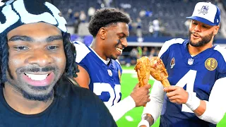 BLAND THE GOAT!!!! Cowboys MICD UP vs Commanders Week 12 REACTION