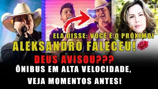 FALECEU CANTOR ALEKSANDRO - DEUS AVISOU ANTES... PASTORA SARAH SHEEVA