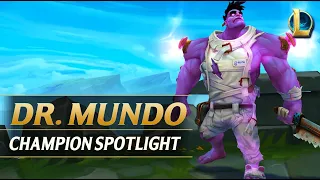 DR. MUNDO REWORK CHAMPION SPOTLIGHT - League of Legends