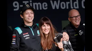 Valentino Rossi, dedica romantica per Francesca Sofia Novello