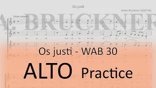 Bruckner / Os justi - Alto 1 practice