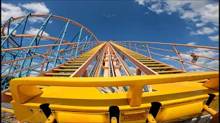 TALLEST ROLLER COASTER DROP IN TEXAS - Titan at Six Flags