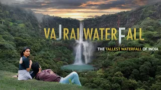 I visited the TALLEST WATERFALL of INDIA - Vajrai Waterfall | Satara | Maharashtra