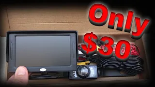 Install a Rear View Reverse Backup Camera for only $30!