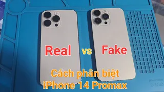 Phân biệt iPhone 14 Promax thật và giả | hocnghelaptop