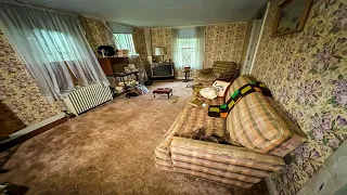 Grandma's Abandoned Time Capsule House- You Won't Believe What We Found Inside!-  Did She Die Here?