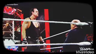 Brock lesnar vs Undertaker(brawl)