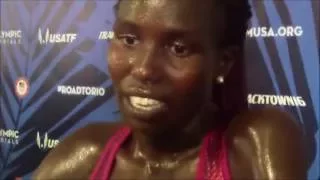 Aliphine Tuliamuk Gets 8th Place In The Women's Olympic Trials 10,000