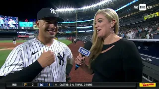 Gleyber Torres after hitting two home runs in the same inning