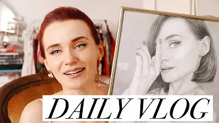 Daily vlog | Intalnire cu voi, un portret superb, parfumuri noi, retete de smoothie si smacuri misto