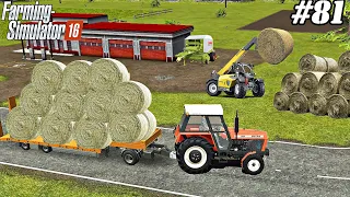 FS 16. Timelapse # 81. Collecting hay bales.