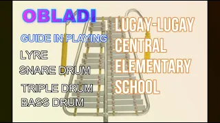 OBLADI-OBLADA - DRUM AND LYRE GUIDE ( with letter notes )