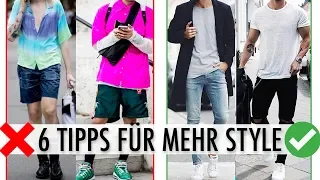 STYLINGTIPPS für MÄNNER ● 6 einfache TIPPS für MEHR STYLE 💯✔️