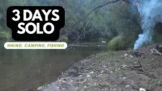 3 Days Solo - Hiking, Camping, Fishing on the Jamieson River, Victorian High Country