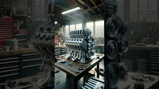 What's The Max Cylinders in an Engine? #bugatti #v16 #engineering