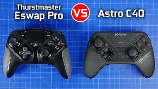 Thrustmaster eSwap Pro vs Astro C40 PS4/PC Controller