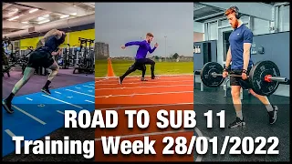 Training Week 28/01/2022 - Gym & Track Sprint Pre-Season 🏋