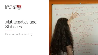 Mathematics and Statistics at Lancaster University