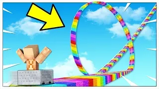 THE BIGGEST ROLLER COASTER IN THE WORLD! - MINECRAFT ITA!