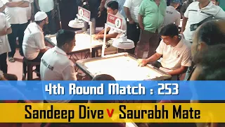 RM - 253 Major Upset : Sandeep Dive (Mumbai-Sub) Vs Saurabh Mate (Mumbai) | Shivshankar Utsav Mandal