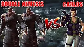 Resident Evil 3 - Double Nemesis vs Carlos