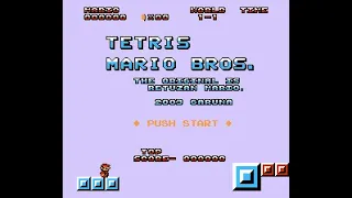 Tetris Mario Bros. Review for the NES by John Gage