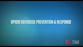 Opioid Overdose Prevention & Response