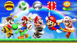 Evolution of Power-Ups in Super Mario 3D All-Stars (1996-2020)