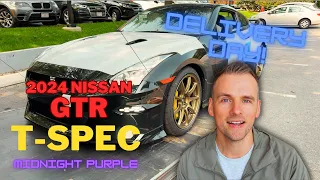 FINALLY ARRIVING! | 2024 Nissan GTR T-SPEC | Midnight Purple