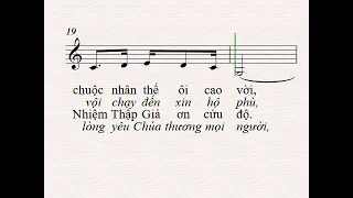 Thánh Thể Tình Yêu - Phạm Đức Huyến (tập hát - bè Soprano, Tenor)