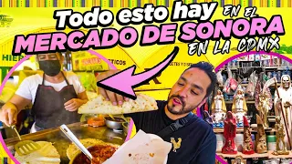 COMIDA EN EL MERCADO DE SONORA - NO lo VAS A CREER!!