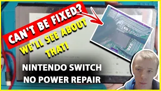 Nintendo Switch Only Charges One Side Of The Port - Faulty M92T36, P13USB And Diode Array Repair