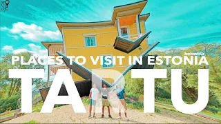 MUST VISIT UNIQUE PLACES IN TARTU, ESTONIA | UPSIDE DOWN HOUSE | Student Life