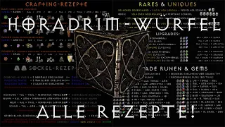 Horadrim-Würfel - ALLE Rezepte im Überblick - Diablo 2 Basics